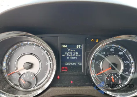 2016 Chrysler Town & Country Touring из США, поврежденный, VIN 2C4RC1BG7GR254450